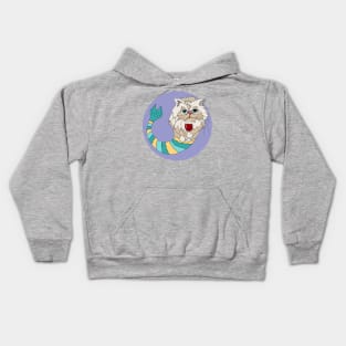 Lilly the Cat Purrmaid Kids Hoodie